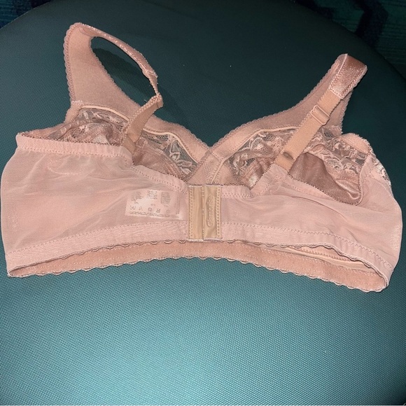 Glamorise 36dd beige full coverage retro bra 36e - Picture 4 of 6